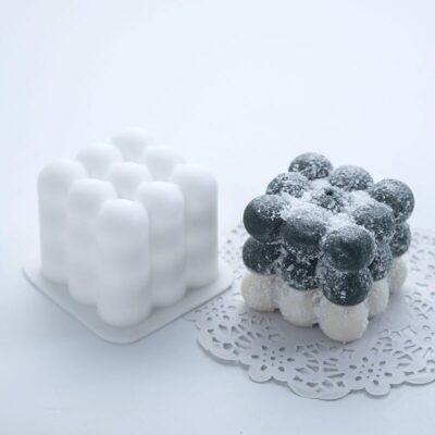 Bubble Cube Candle Mold
