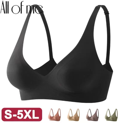 S-XXL Plus Size Bra Seamless Sexy Women Bras Wire Free Brassieres Soft Underwear Female Intimates Womens Lingerie Sleepwear Big