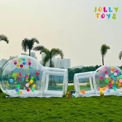 Balloon Inflatable Bubble House with Bubble Transparent Dome House Children's Indoor and Outdoor Party
