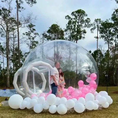 Commercial PVC Inflatable Bubble House Tent Outdoor,Kids Party House Birthday Gift, Proposal,Country Wedding Decoration 2024