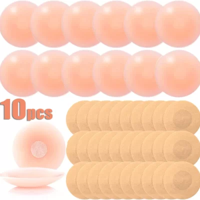 Silicone Nipple Cover Reusable Women Bra Sticker Breast Petal Strapless Lift Up Bra Invisible Boob Pads Chest Pasties Intimates